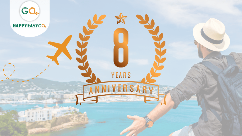 HappyEasyGo Celebrates 8 Years of Seamless Travel with Exciting Offers!
