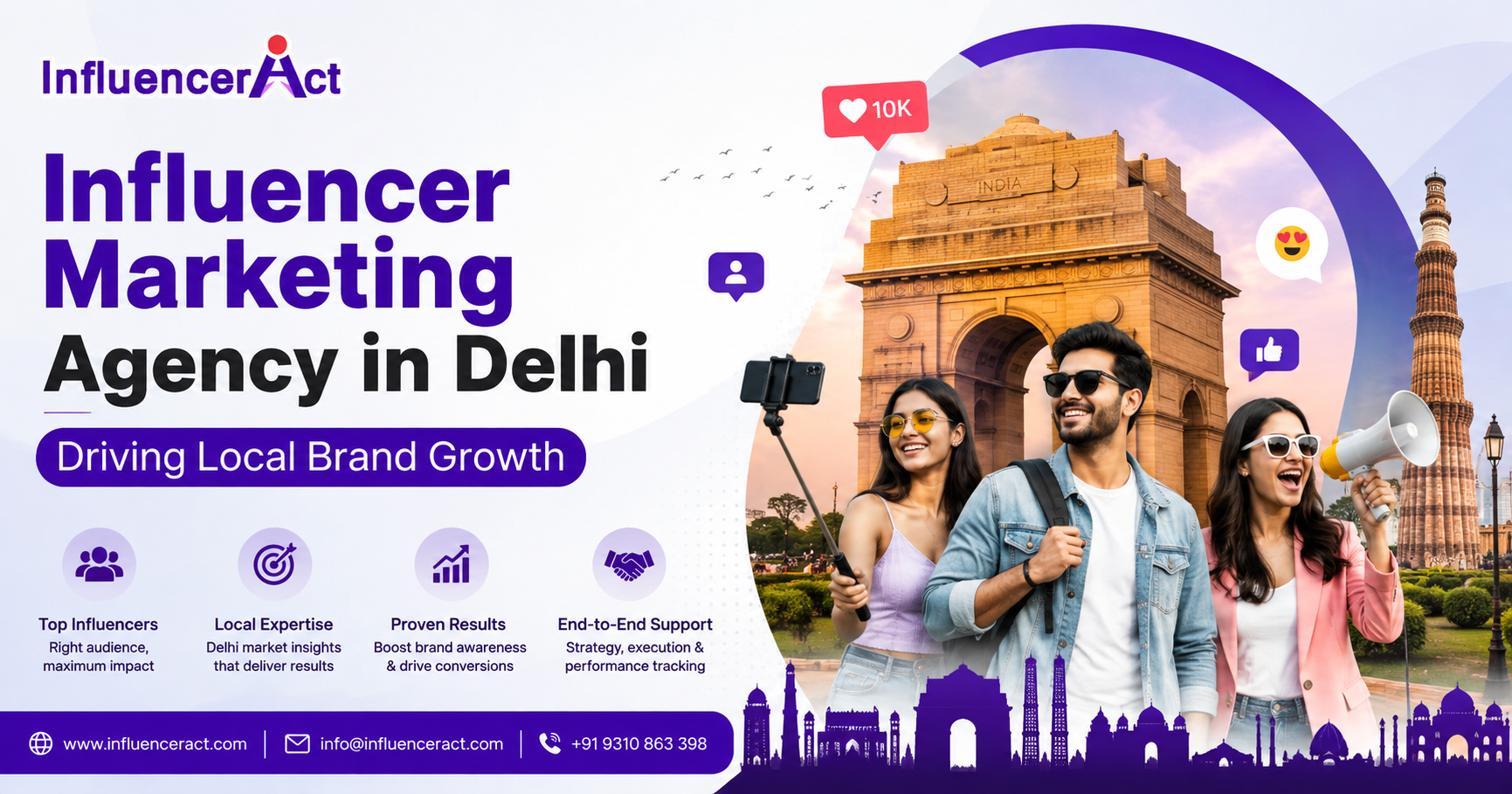 Influencer Marketing Agency in Delhi